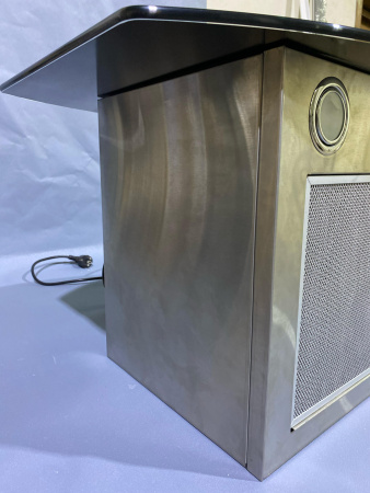 №5, Вытяжка ЯНТАРЬ 60Н-1000-Е4Г 600 Металл, Нержавейка, Выставочный образец