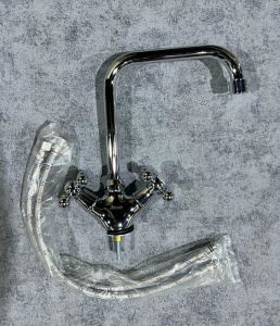 №30, Смеситель Zollen ESSEN (АРТ. ES75420522) ДЛЯ КУХНИ, ВЫСОКИЙ ИЗЛИВ  , Chrome, Выставочный образец