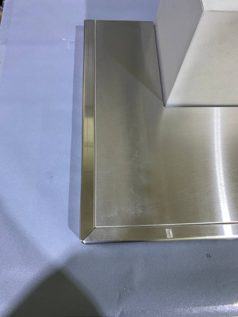 №11, Вытяжка ELIKOR КВАДРА 60Н-430-КЗГ 600 Металл, Нержавейка, Выставочный образец