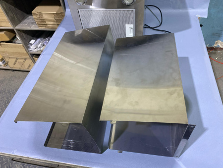 №5, Вытяжка ЯНТАРЬ 60Н-1000-Е4Г 600 Металл, Нержавейка, Выставочный образец