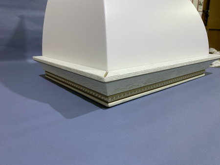 №1, Вытяжка Виолла Каппэ 600 Пластик, Белый, Выставочный образец