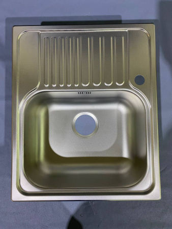 №22, Мойка врезная нержавейка Blanco TIPO 45S MINI Leine 605х500 700 Металл, декор, Новый