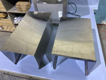 №5, Вытяжка ЯНТАРЬ 60Н-1000-Е4Г 600 Металл, Нержавейка, Выставочный образец