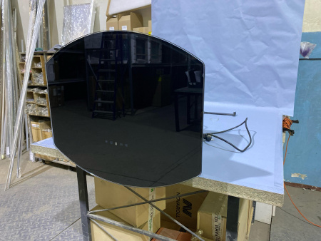 №5, Вытяжка ЯНТАРЬ 60Н-1000-Е4Г 600 Металл, Нержавейка, Выставочный образец