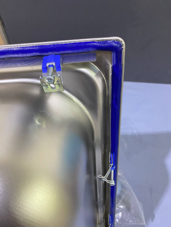 №22, Мойка врезная нержавейка Blanco TIPO 45S MINI Leine 605х500 700 Металл, декор, Новый