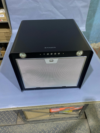 №4, Вытяжка LITHOS EG6V BK A45 450 Металл, Черный, Выставочный образец