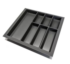 №1, Лоток для СП Ёмкость Classico Globe  526x472 Пластик, серый орион, Новый