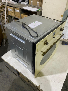 №1 Духовой шкаф Электрический Graude BK 60.1 EM, античный белый без уп, с выставки