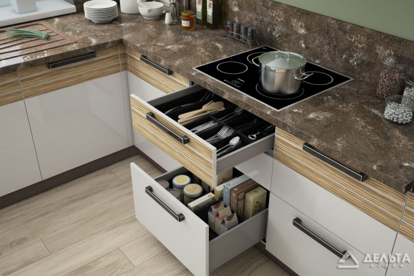 Кухонный гарнитур на заказ Барселона Техно