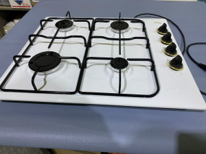 №6 Варочная панель Газовая KRONA IGM 2614 ER/L white без уп решетки с царапинками №6 Варочная панель Газовая KRONA IGM 2614 ER/L white без уп решетки с царапинками