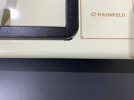 №22, Варочная газовая панель GH614AS-HCY, крем с бронзовой отделкой , MAUNFELD, без упаковуки