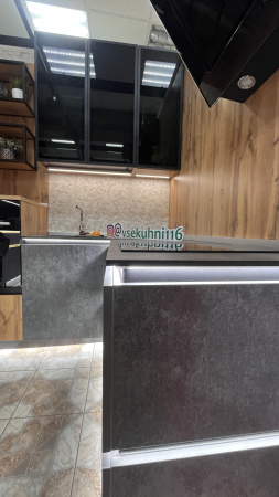 Кухонный гарнитур "Лофт бетон"