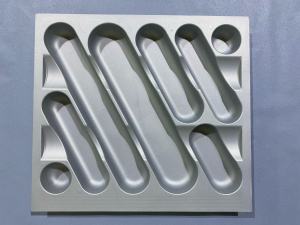 №5, Лоток для СП Ёмкость Gollinucci 60, 6.741. MT 539x488 Пластик, Cерый металлик, Новый