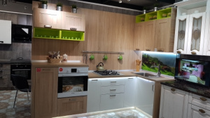 Кухонный гарнитур на заказ Шервуд Сонома